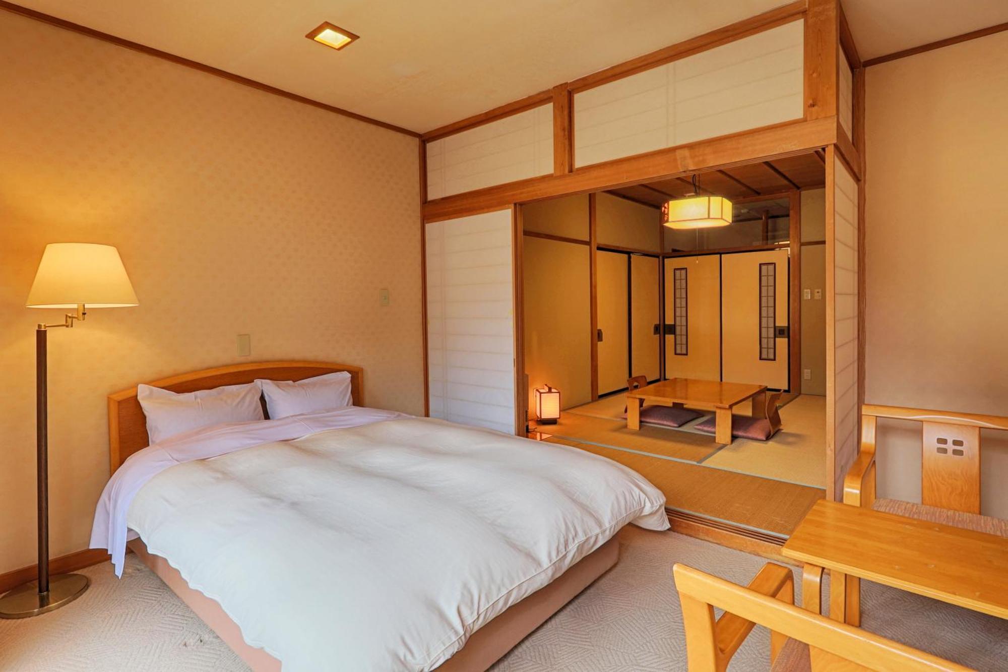 Hatago Tsubakiya Hotel Yamanakako Quarto foto